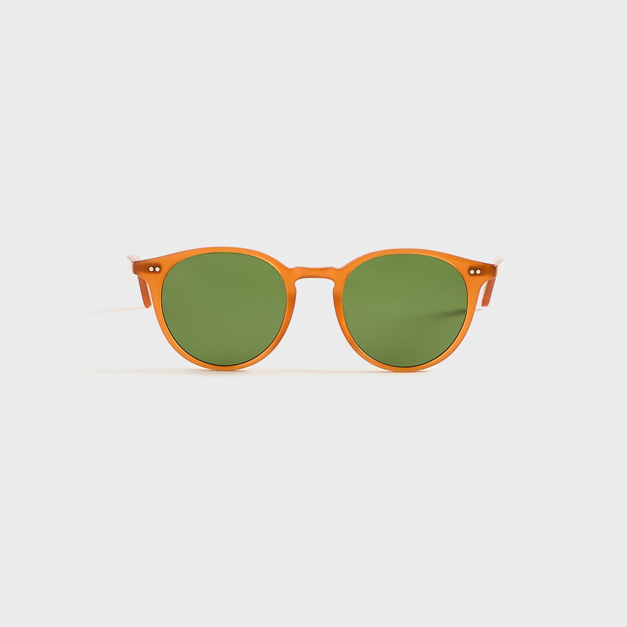 Garrett Leight Clune Sunglasses - Summer Sun / Semi Flat Pure Green | Kith Summer Sun / Semi Flat Pure Green