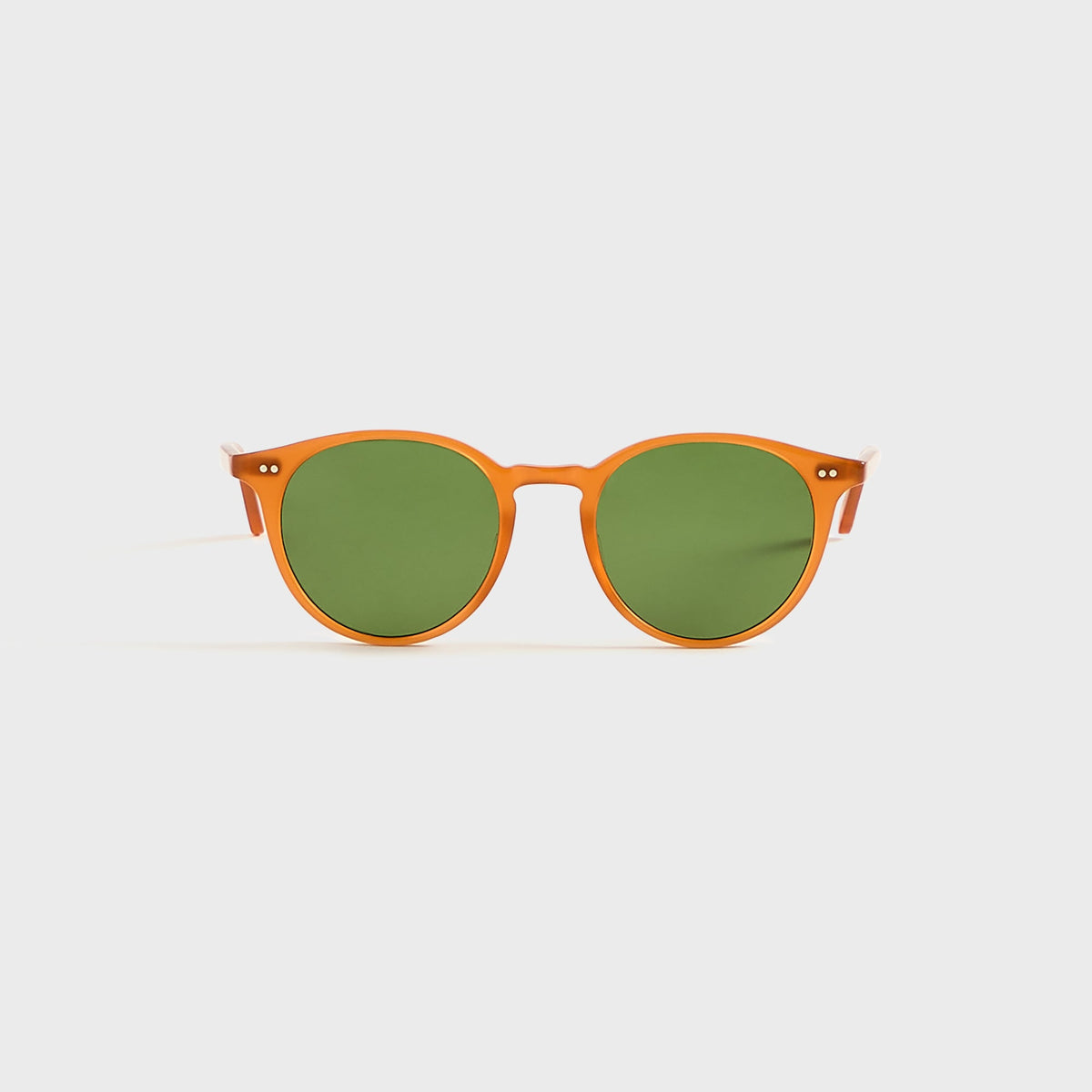 Garrett Leight Clune Sunglasses - Summer Sun / Semi Flat Pure Green | Kith Summer Sun / Semi Flat Pure Green