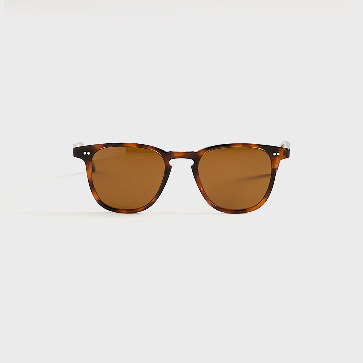 Garrett Leight Brooks Sunglasses - Spotted Brown Shell / Semi Flat Pur | Kith Spotted Brown Shell / Semi Flat Pure Coffee Polar