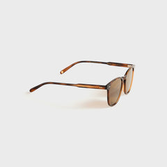 Garrett Leight Brooks Sunglasses - Spotted Brown Shell / Semi Flat Pur | Kith Spotted Brown Shell / Semi Flat Pure Coffee Polar