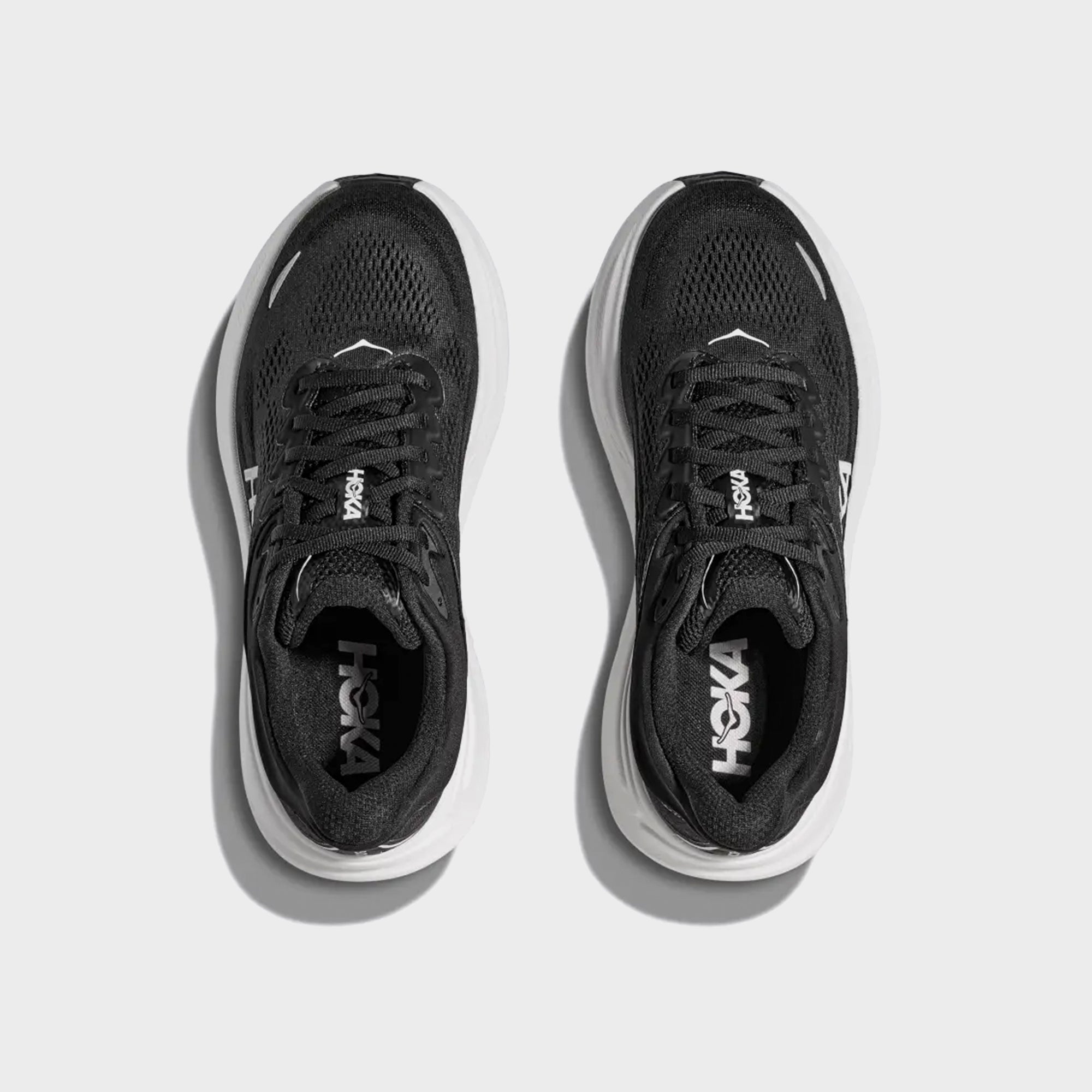 HOKA WMNS Bondi 9 - Black / White | Kith Black / White