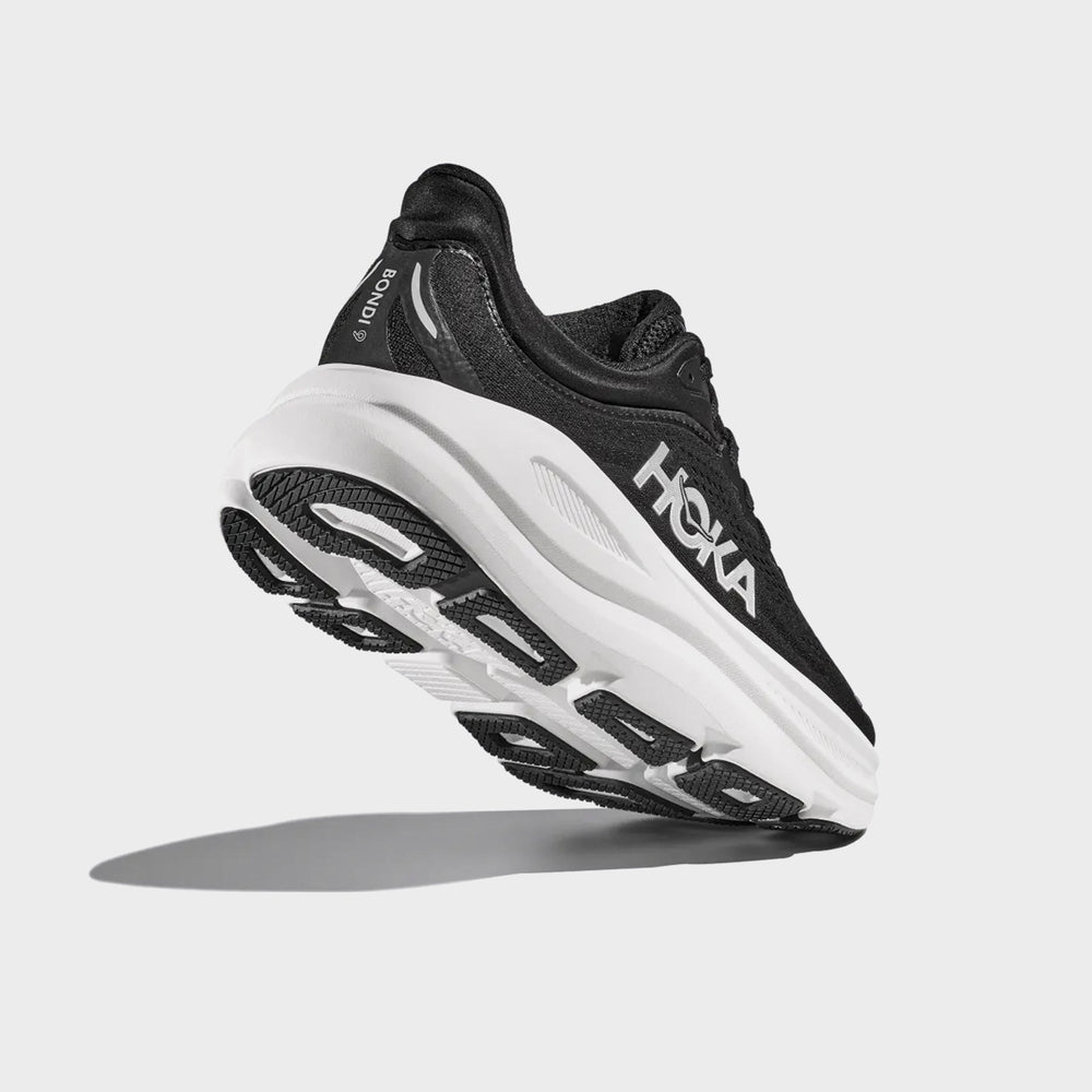 HOKA WMNS Bondi 9 - Black / White | Kith Black / White