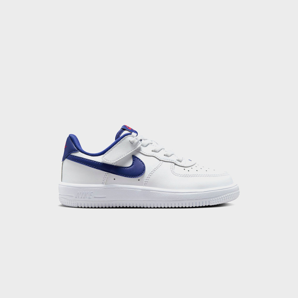 Nike PS Force 1 Low Easyon Bp - White / University Red / Deep Royal Bl | Kith White / University Red / Deep Royal Blue