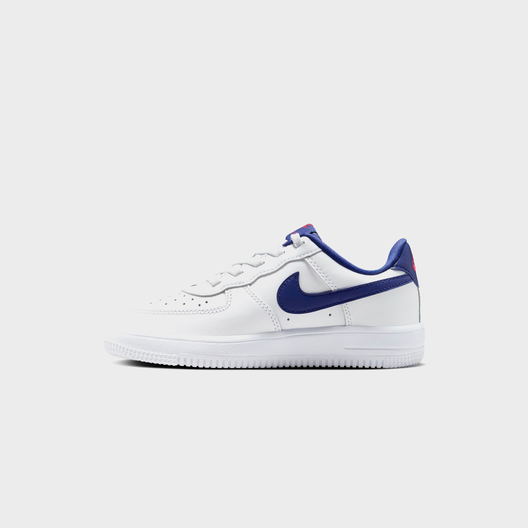 Nike PS Force 1 Low Easyon Bp - White / University Red / Deep Royal Bl | Kith White / University Red / Deep Royal Blue