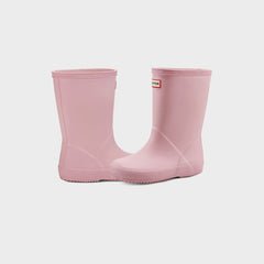 Hunter Little Kids First Classic Wellington Boot - Azalea Pink | Kith Azalea Pink