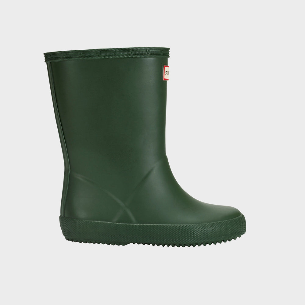 Hunter Little Kids First Classic Wellington Boot - Green | Kith Green