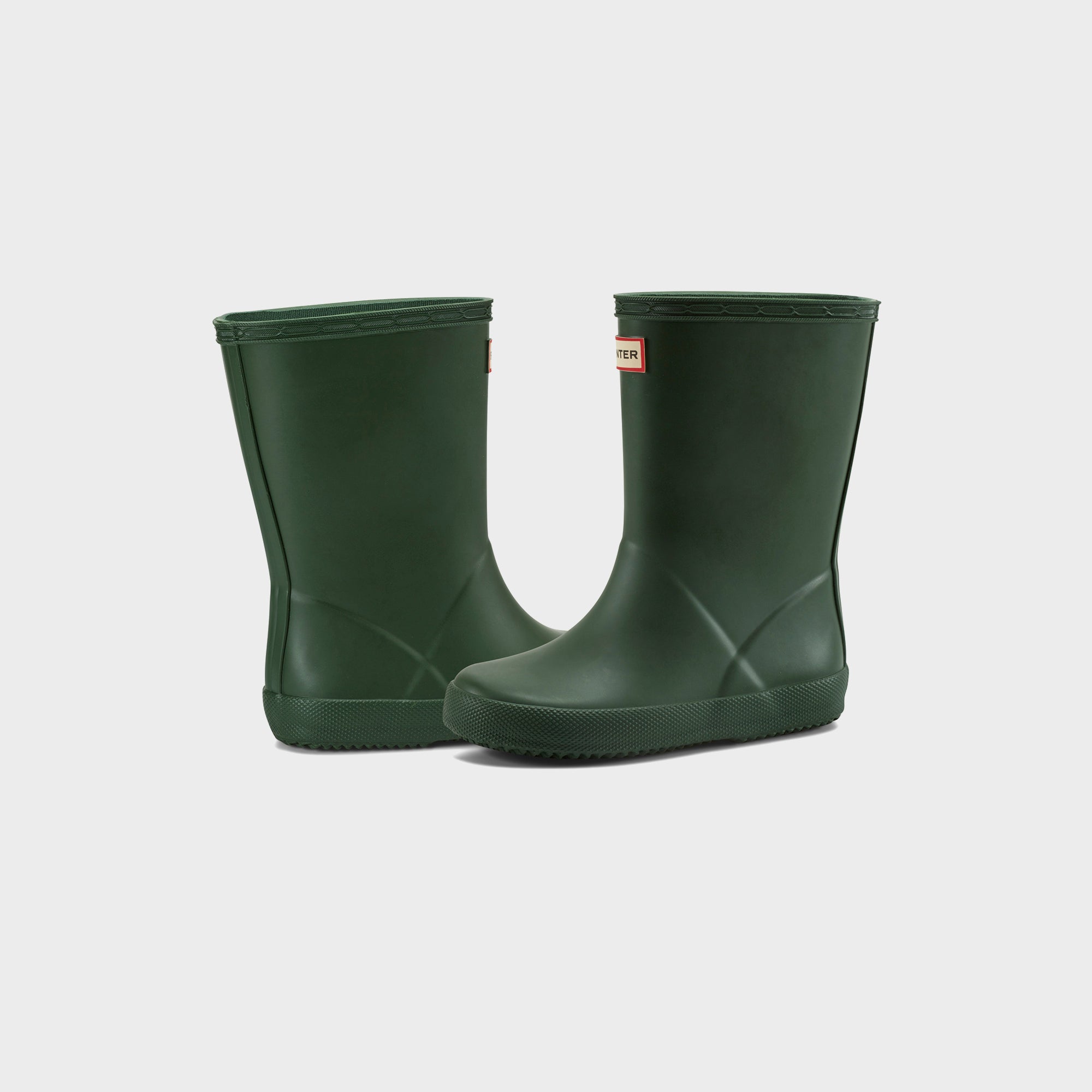 Hunter Little Kids First Classic Wellington Boot - Green | Kith Green