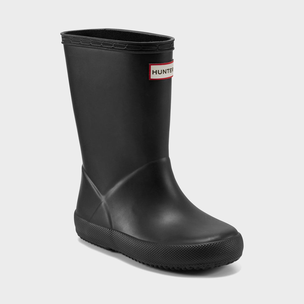 Hunter Little Kids First Classic Wellington Boot - Black | Kith Black