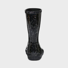 Hunter Little Kids First Classic Wellington Boot - Glitter Black | Kith Glitter Black