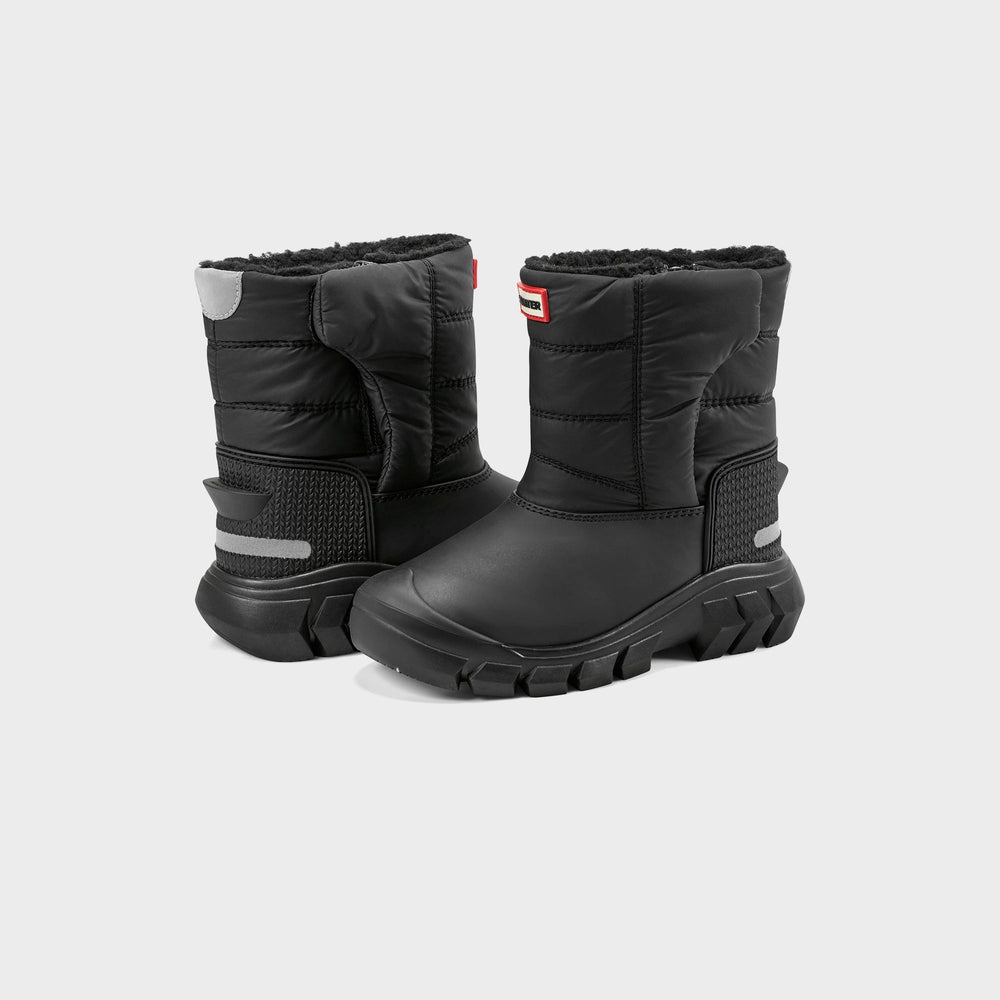 Hunter Little Kids Snow Boot - Black | Kith Black