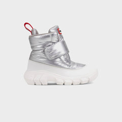Hunter Little Kids Igloo Lug Sole Insulated Waterproof Snow Boot - Sil | Kith Silver