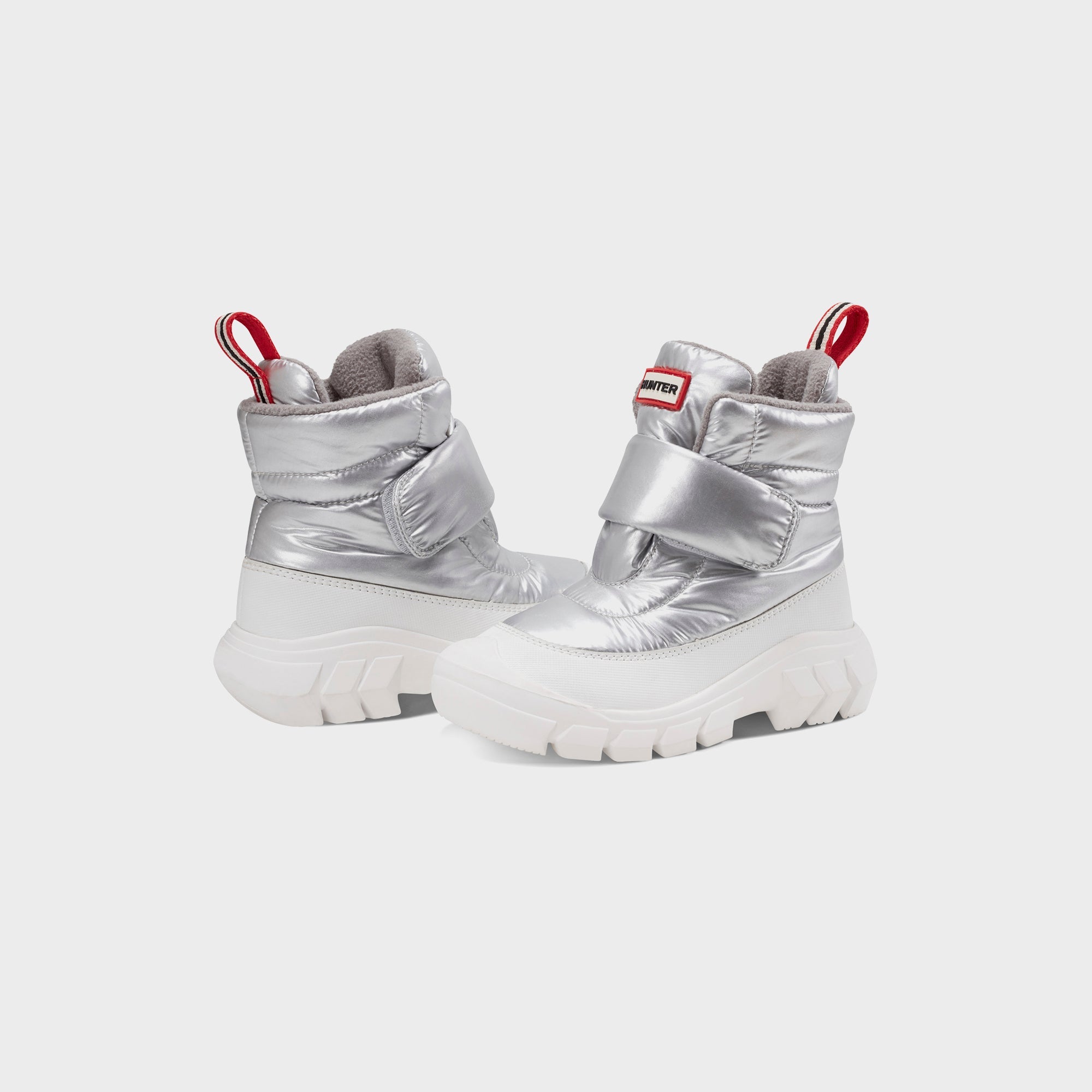Hunter Little Kids Igloo Lug Sole Insulated Waterproof Snow Boot - Sil | Kith Silver