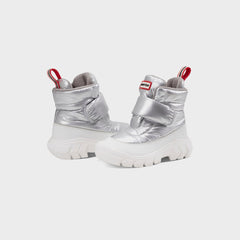 Hunter Little Kids Igloo Lug Sole Insulated Waterproof Snow Boot - Sil | Kith Silver