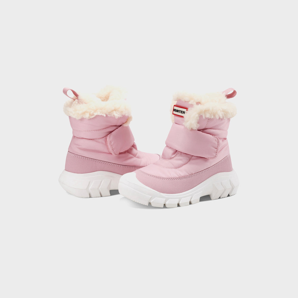 Hunter Little Kids Igloo Lug Sole Insulated Waterproof Snow Boot - Lig | Kith Light Pink