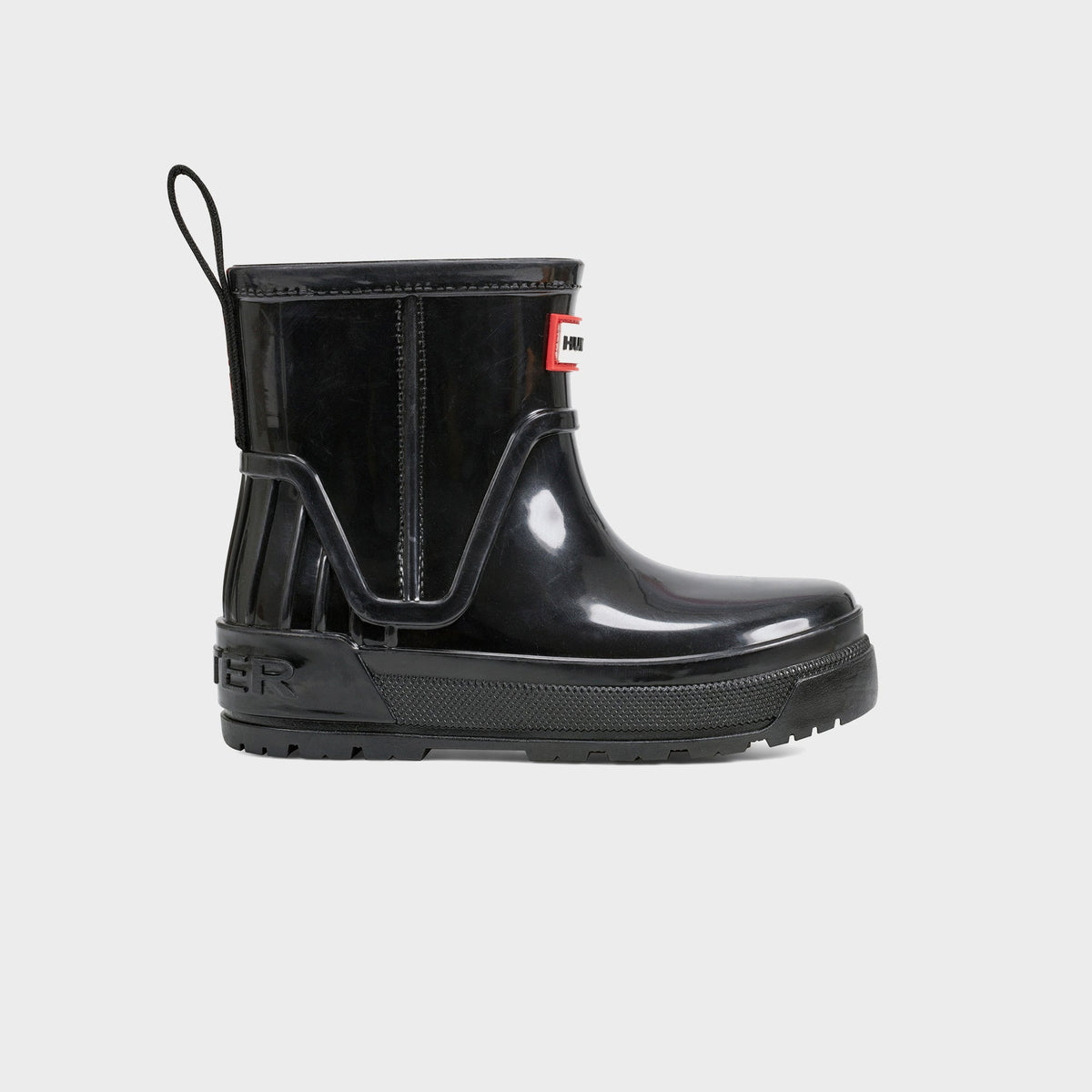 Hunter Little Kids Grace Waterproof Rain Boot - Black | Kith Black