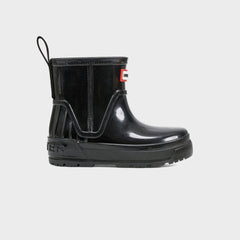 Hunter Little Kids Grace Waterproof Rain Boot - Black | Kith Black