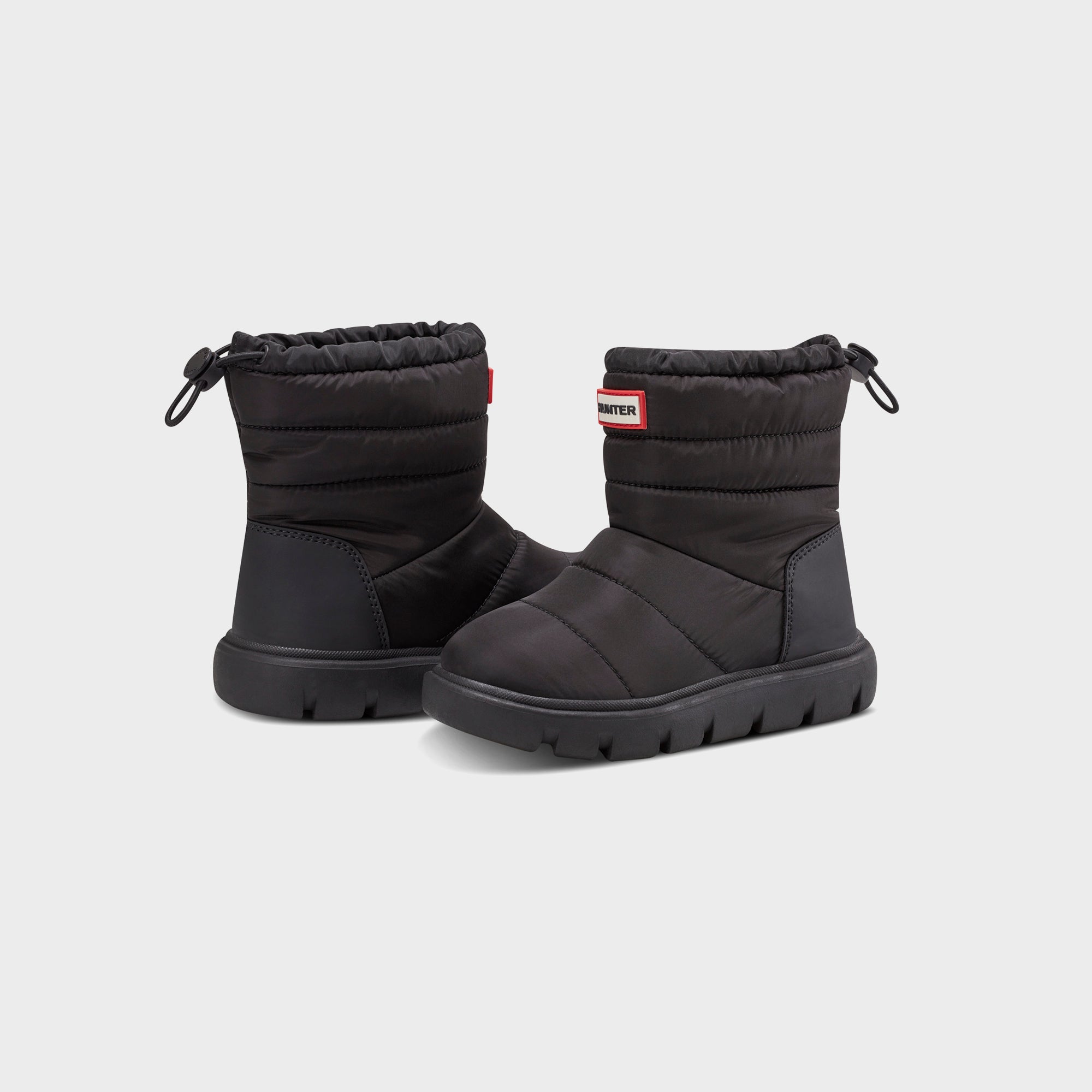 Hunter Kids Cuddle Lug Insulated Waterproof Snow Boot - Black | Kith Black