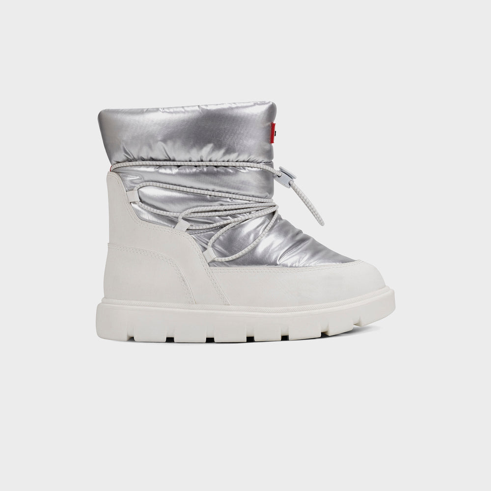 Hunter Kids Cozy Lug Sole Insulated Waterproof Snow Boot - Silver | Kith Silver