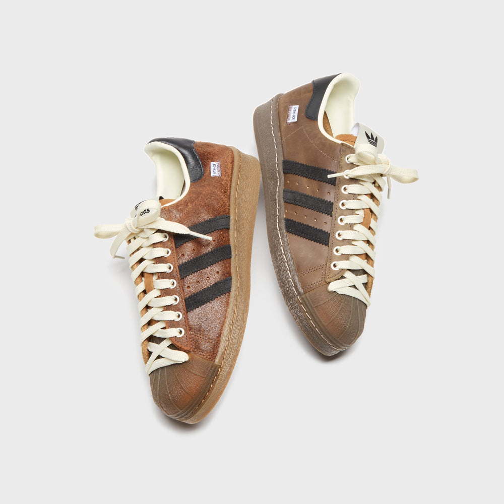 adidas Superstar 82 SFTM - Mute Brown / Black | Kith Mute Brown / Black