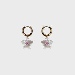 Notte Star Glow Earrings - Pink | Kith Pink