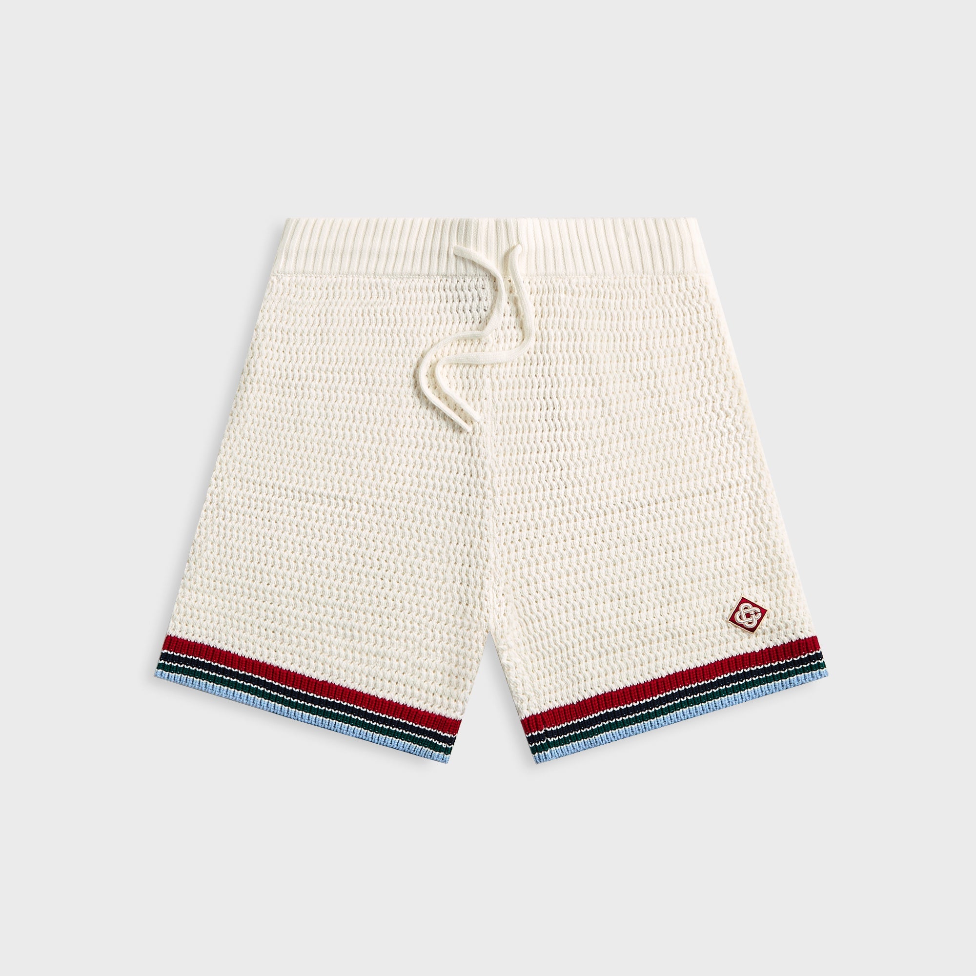 Casablanca Sporty Crochet Short - White | Kith White