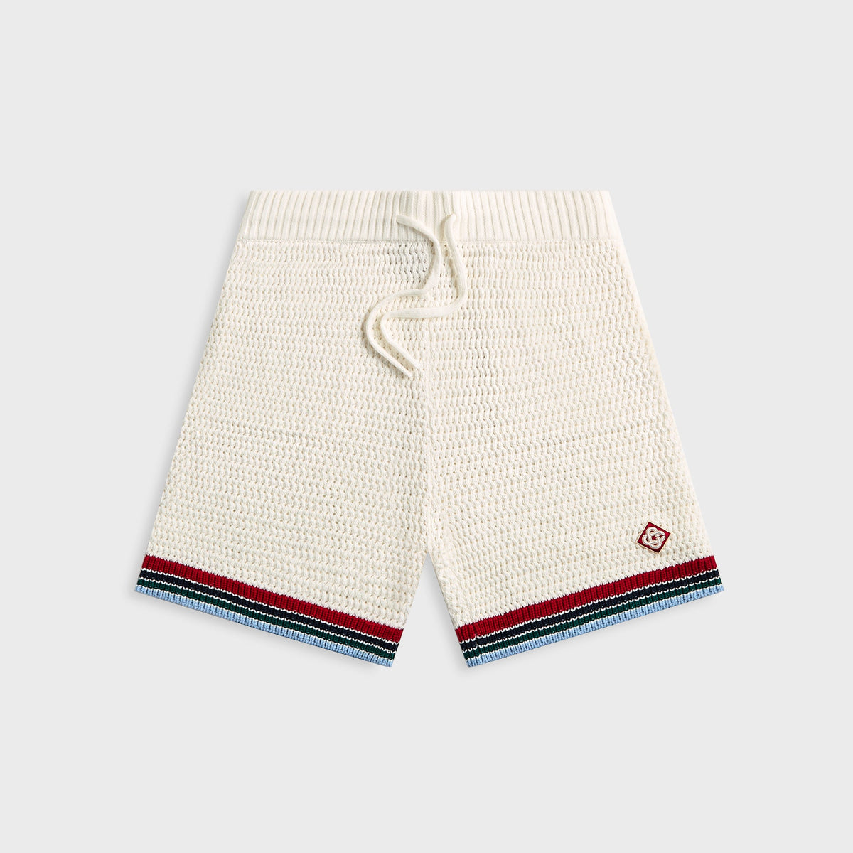 Casablanca Sporty Crochet Short - White | Kith White