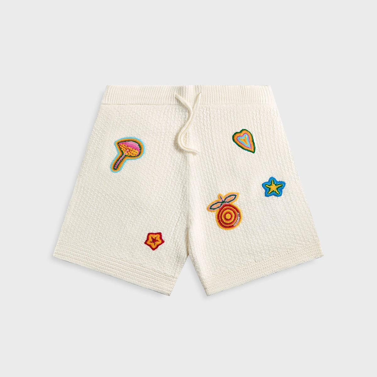 Casablanca Crochet Short With Patches - White | Kith White