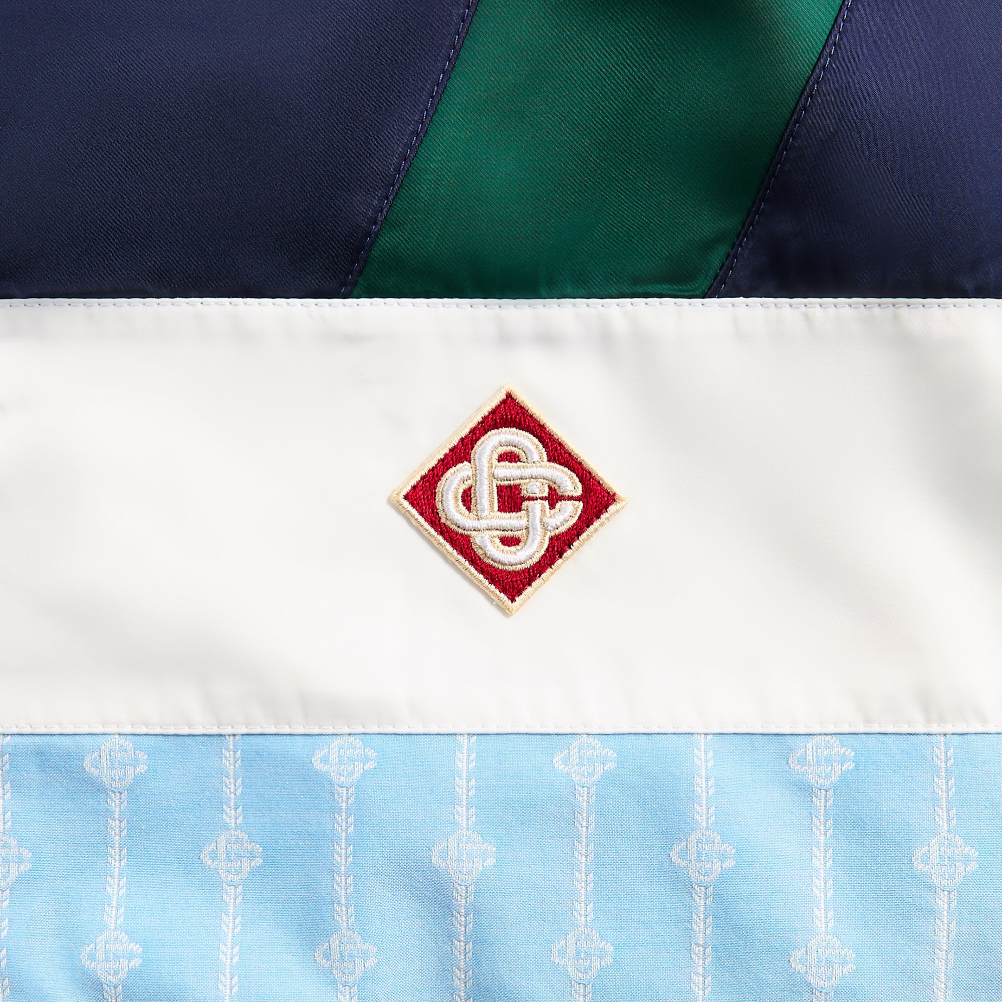 Casablanca Nylon Track Jacket - Blue | Kith Blue