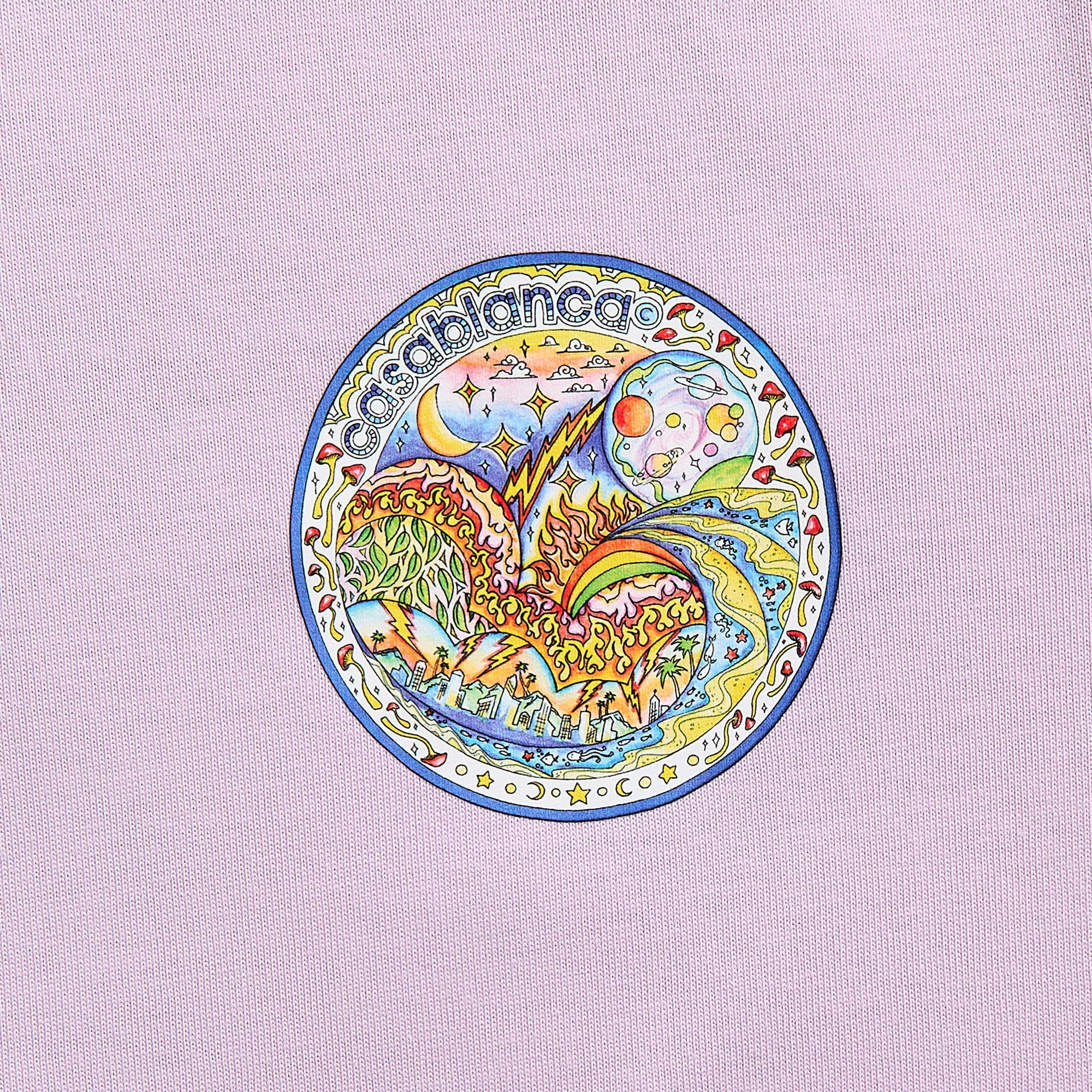 Casablanca The Four Elements Printed Tee - Purple | Kith Purple