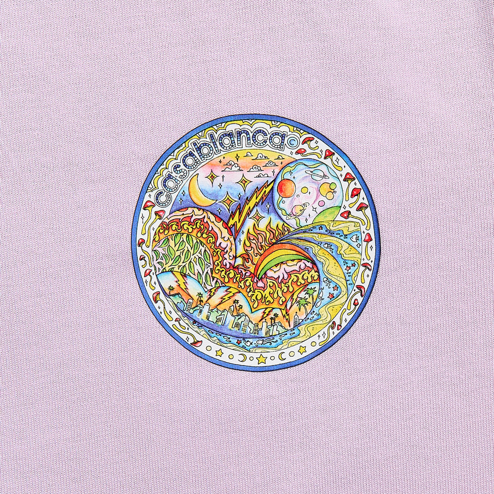 Casablanca The Four Elements Printed Tee - Purple | Kith Purple