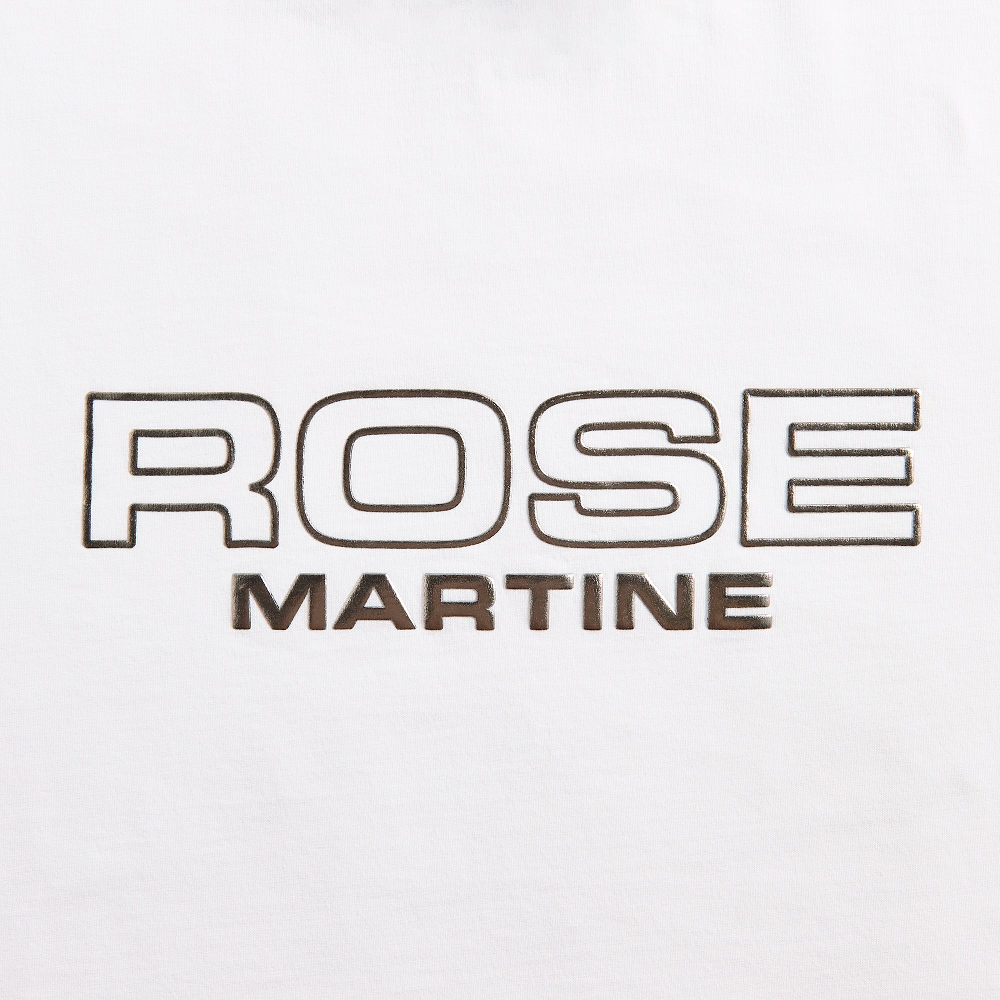 Martine Rose Classic Tee - White Rose Outline | Kith White Rose Outline