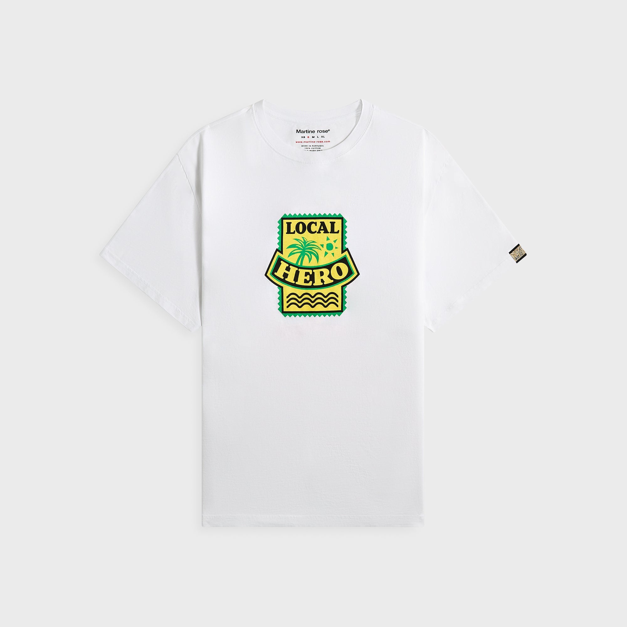 Martine Rose Oversized Tee - White Local Hero | Kith White Local Hero