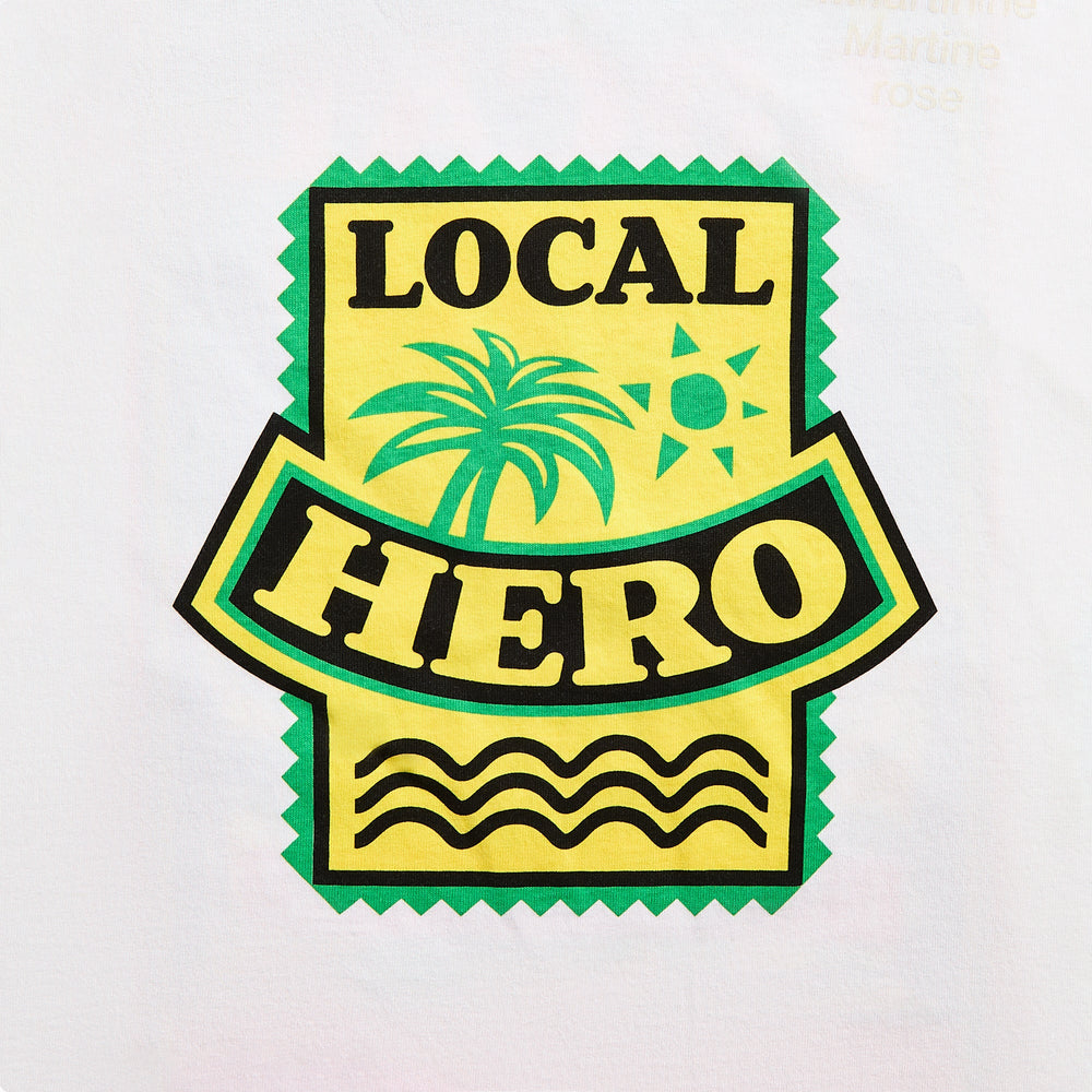 Martine Rose Oversized Tee - White Local Hero | Kith White Local Hero