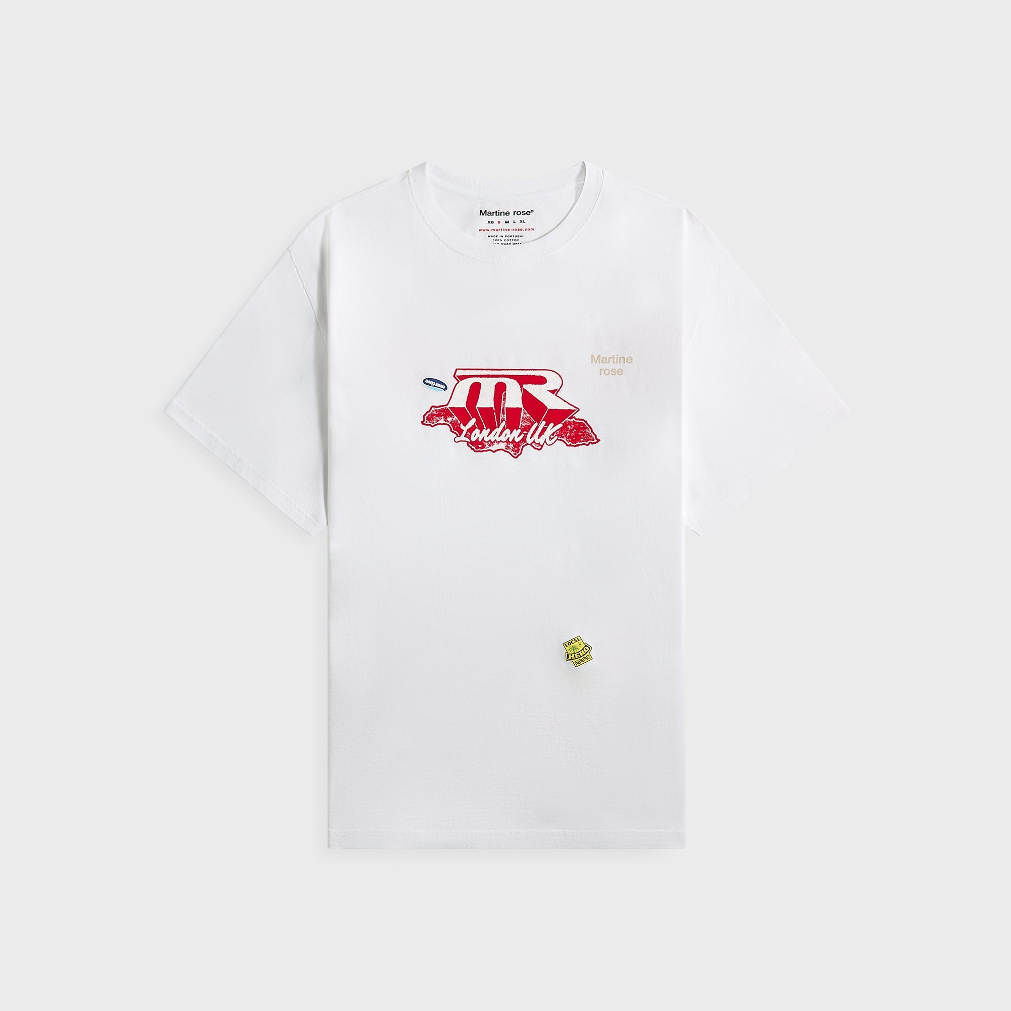 Martine Rose Classic Tee - White Mr Jamaica | Kith White Mr Jamaica