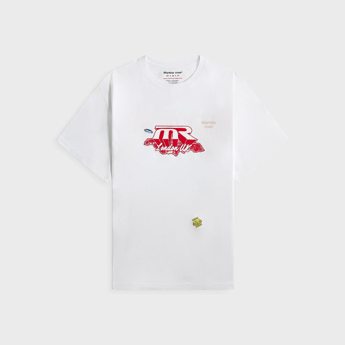 Martine Rose Classic Tee - White Mr Jamaica | Kith White Mr Jamaica