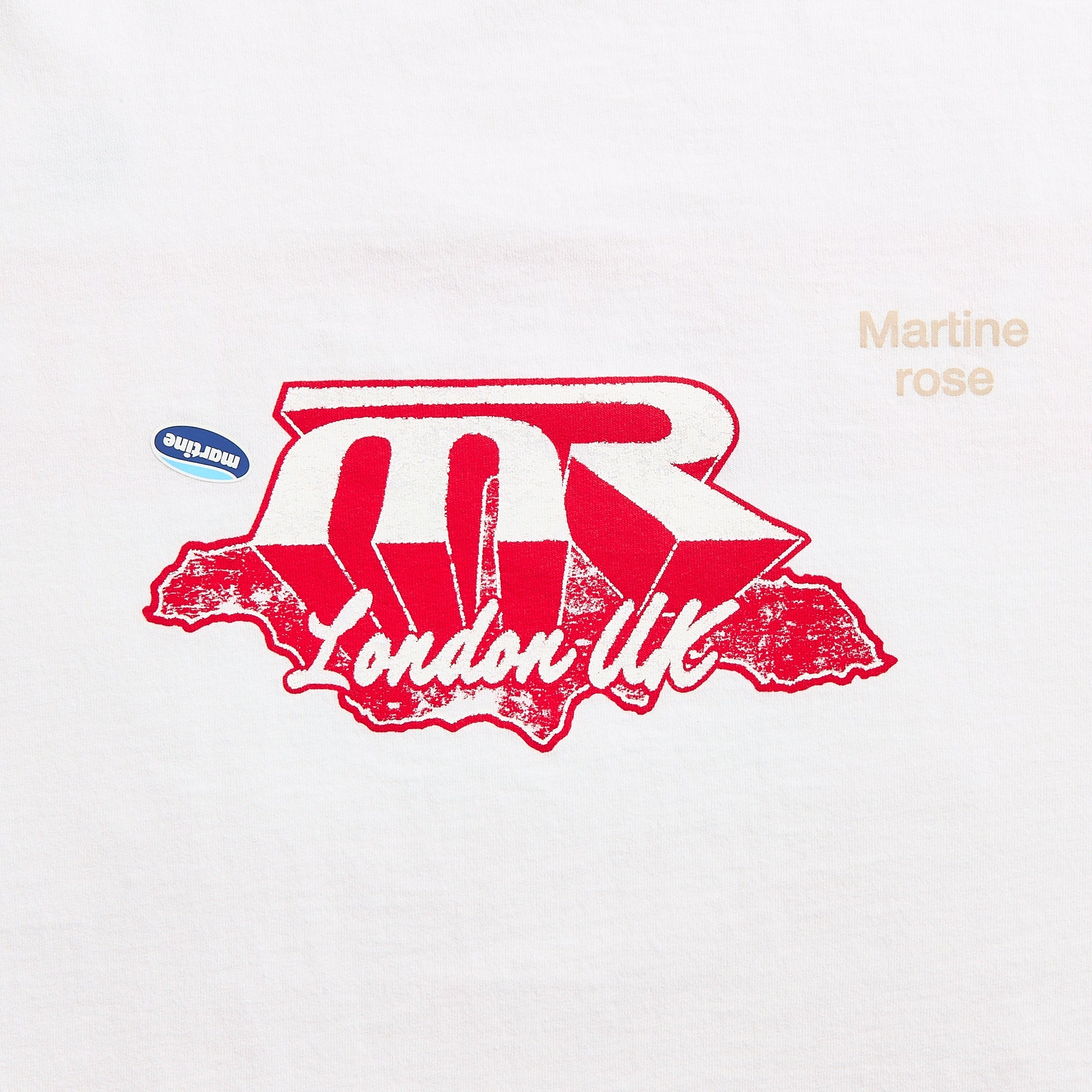 Martine Rose Classic Tee - White Mr Jamaica | Kith White Mr Jamaica