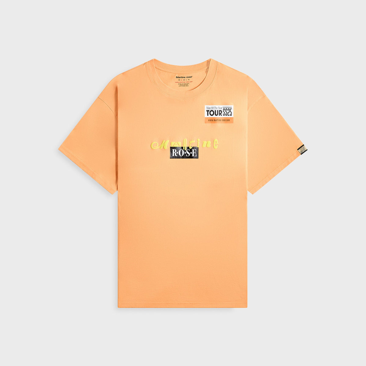 Martine Rose Oversized Tee - Orange Tour | Kith Orange Tour