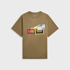 Martine Rose Oversized Tee - Green Khaki / Tropical Flye | Kith Green Khaki / Tropical Flye