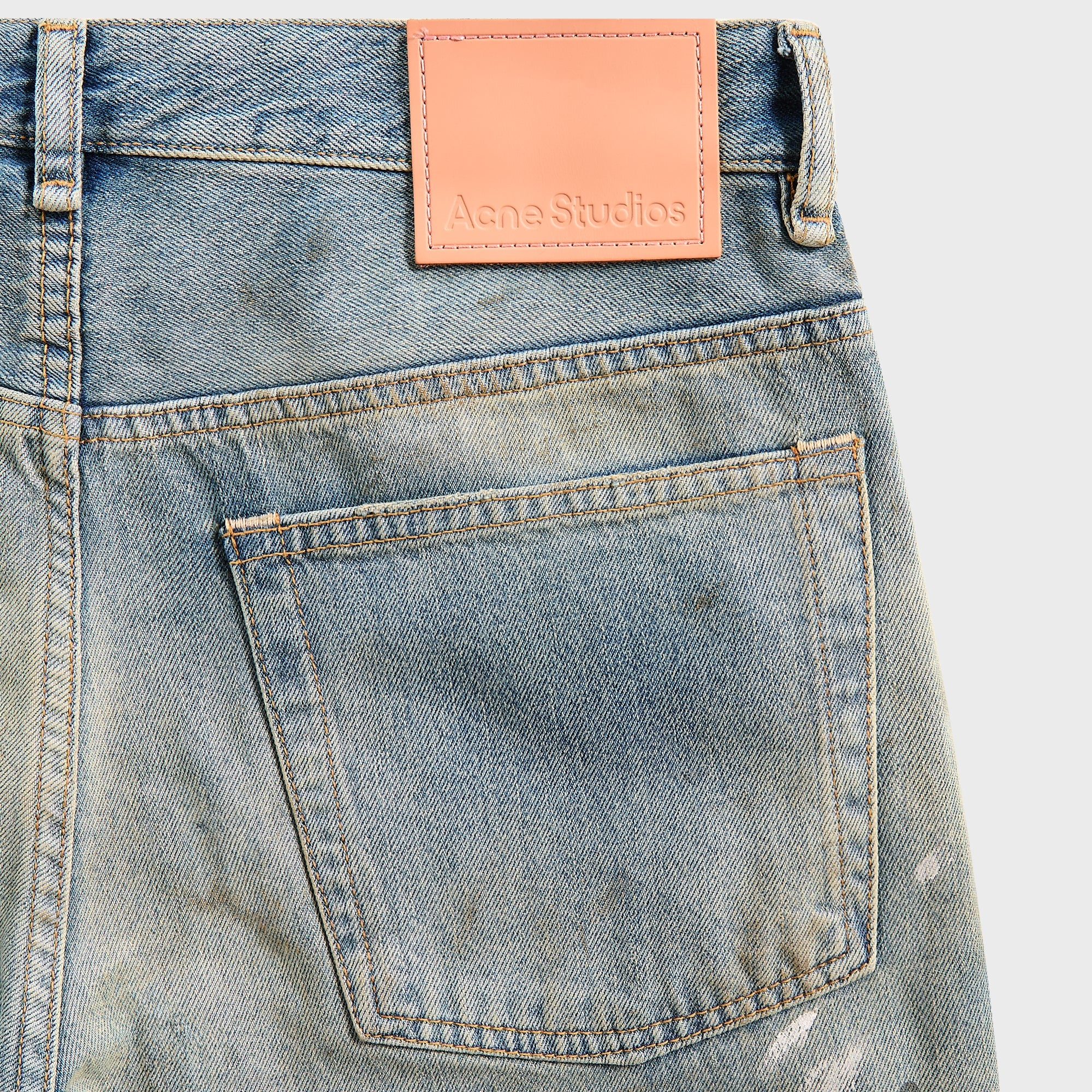 Acne Studios Loose Fit Jeans - Light Blue | Kith Light Blue