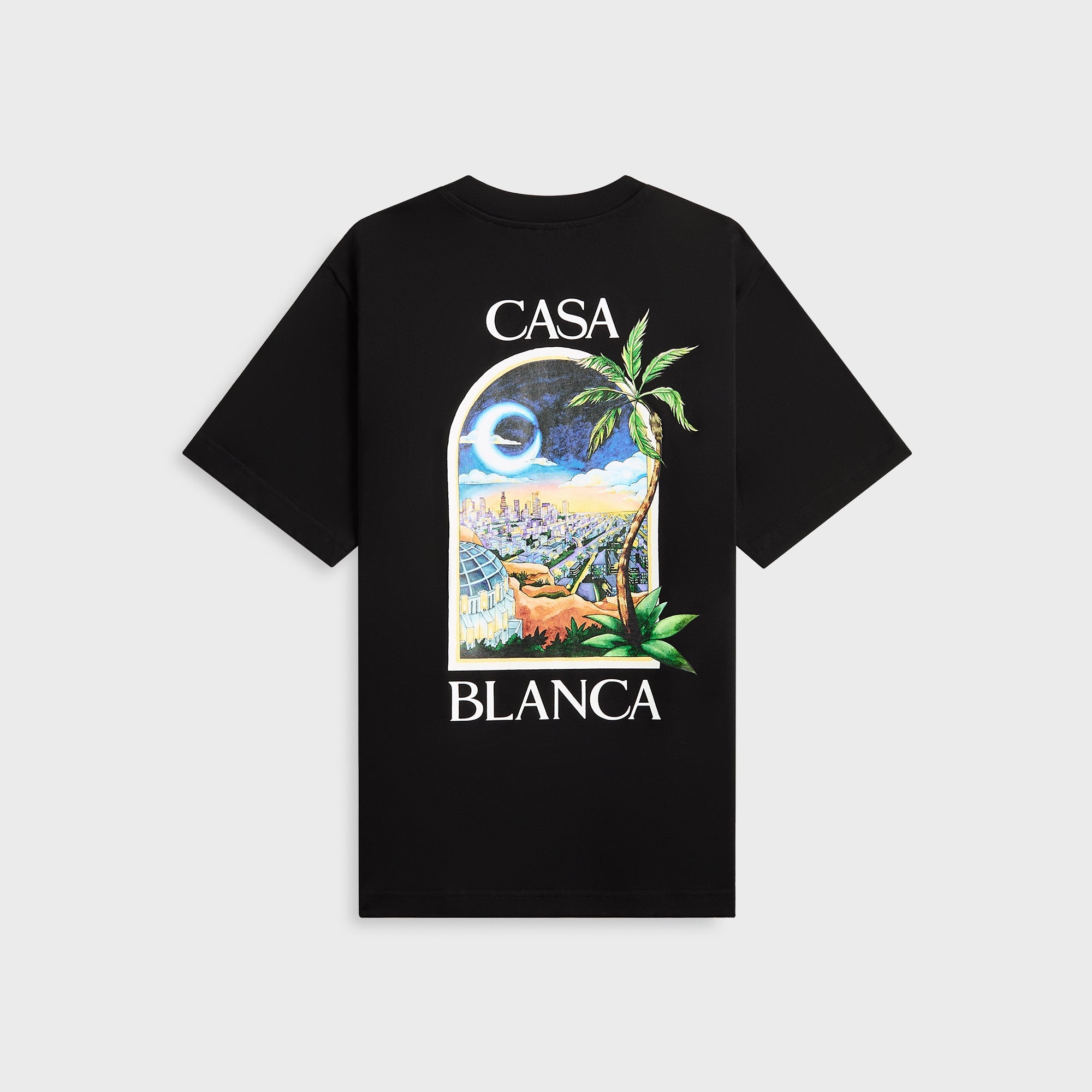 Casablanca La Night Printed Tee - Black | Kith Black