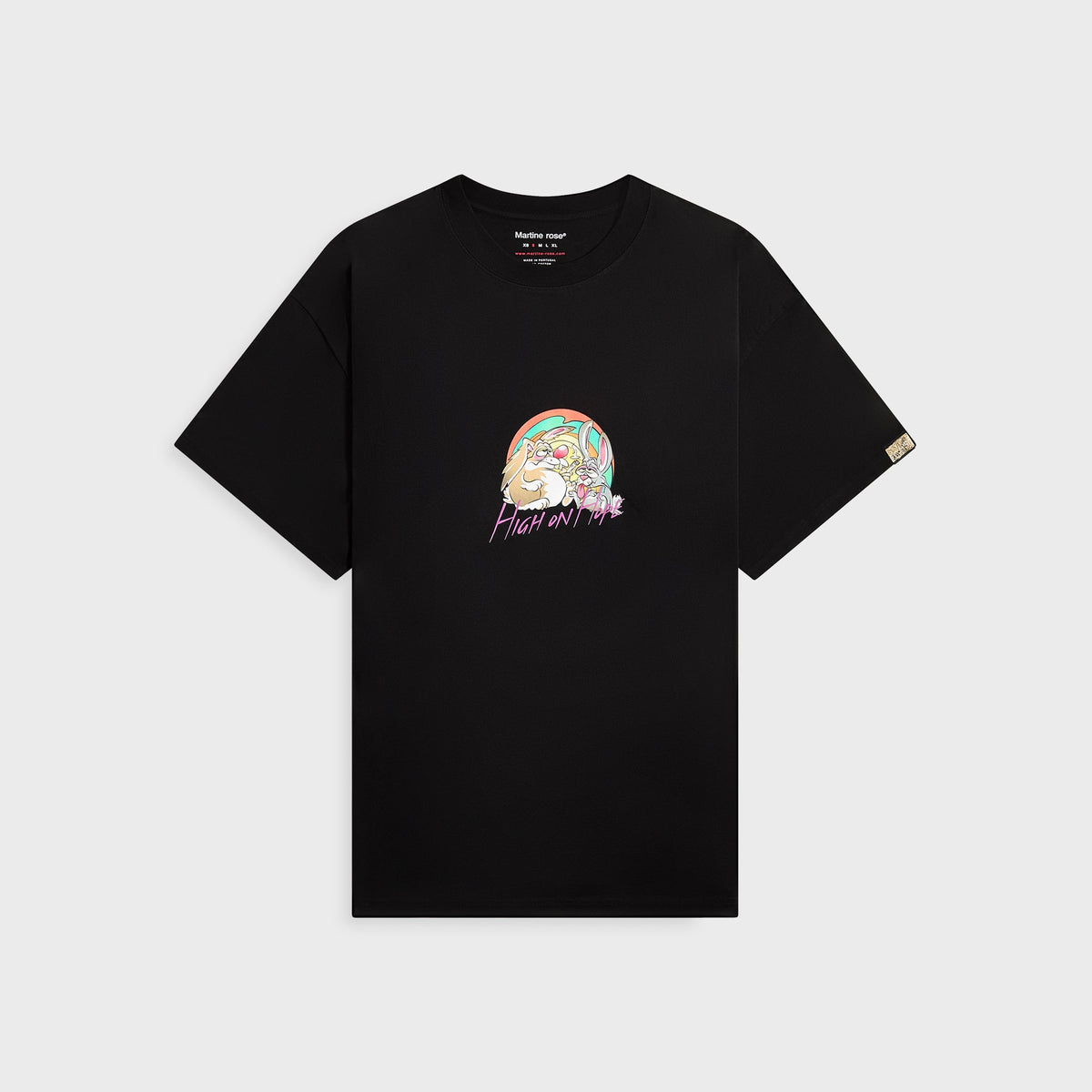 Martine Rose Oversized Tee - Black High On Hope | Kith Black High On Hope
