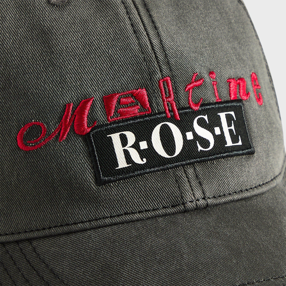Martine Rose Roll Back Cap - Grey / Red | Kith Grey / Red