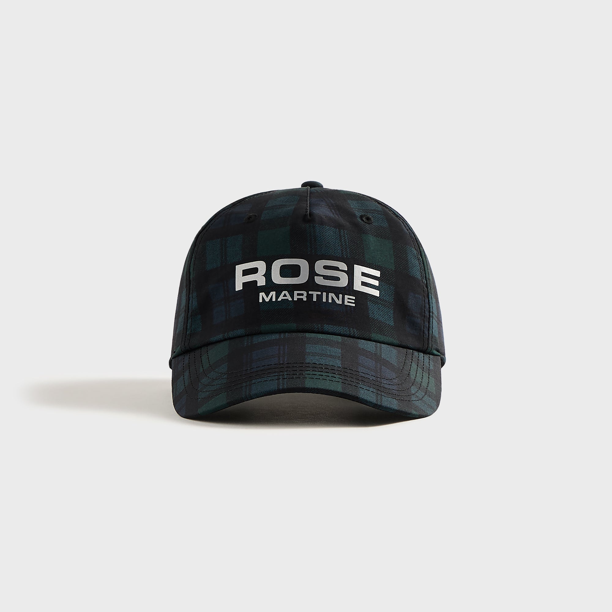 Martine Rose Nylon Cap - Black / Tartan | Kith Black / Tartan