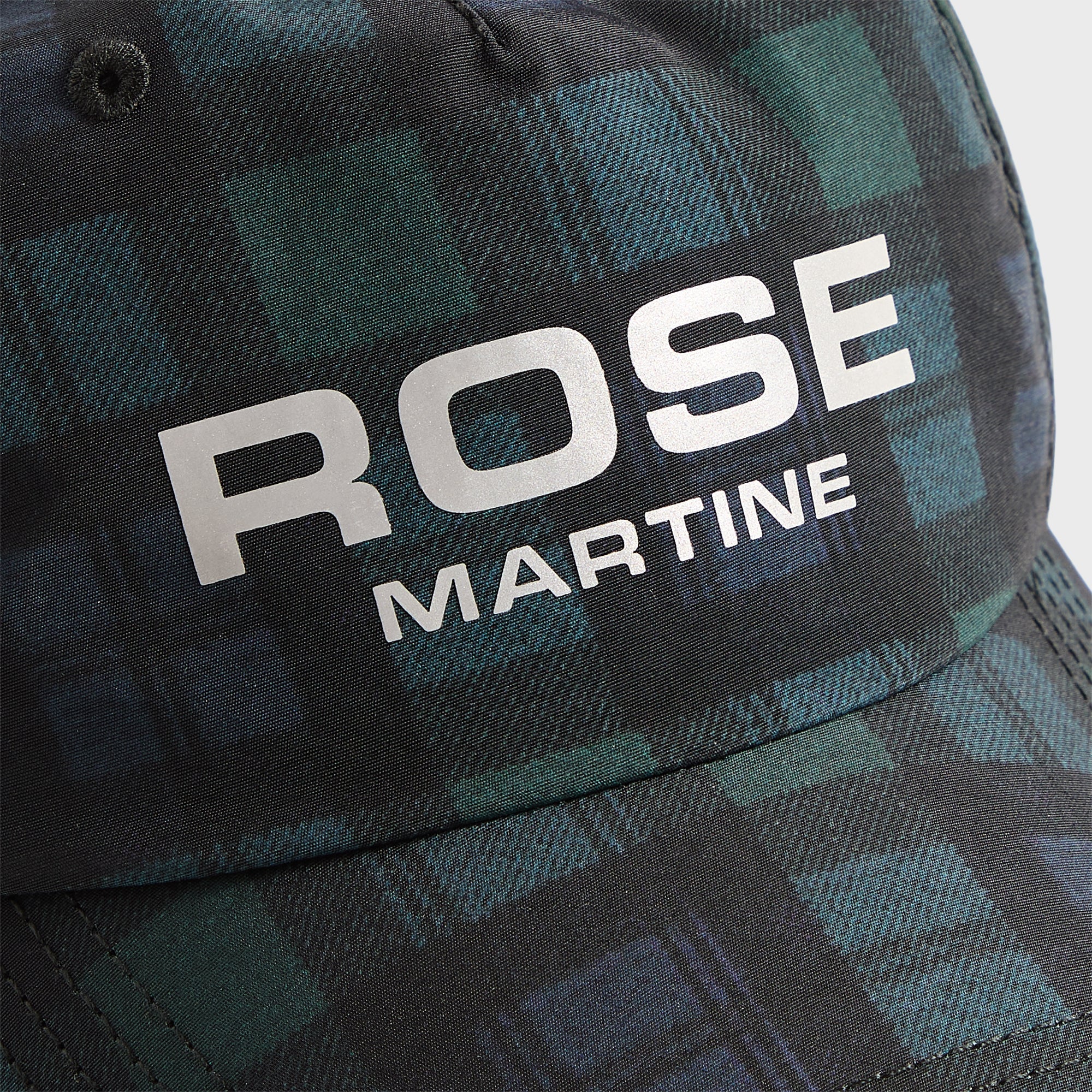 Martine Rose Nylon Cap - Black / Tartan | Kith Black / Tartan