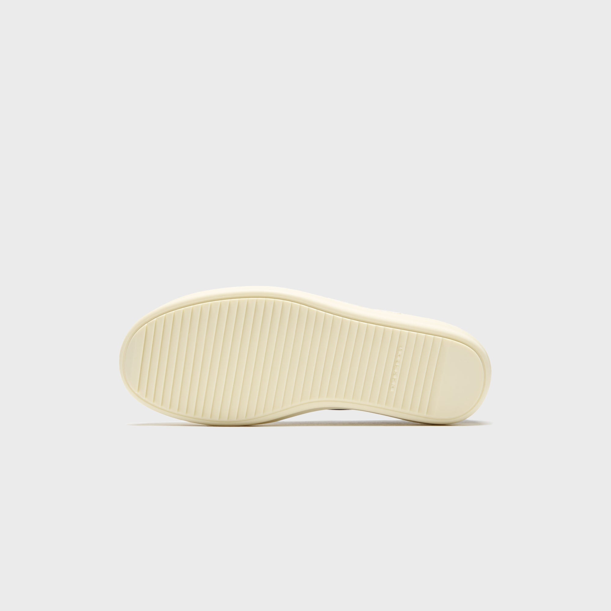 Rick Owens Boat Sneaks Scarpe - Denim Black / Milk / Milk | Kith Denim Black / Milk / Milk