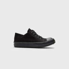 Rick Owens WMNS Slip-On Scarpe in Denim - All Black | Kith All Black