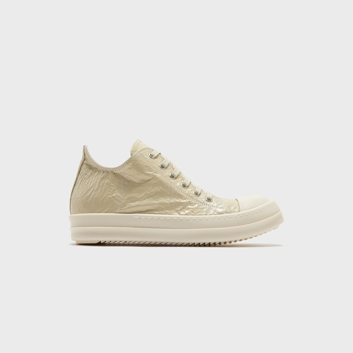 Rick Owens WMNS Low Sneakers Scarpe - Parchment / Milk / Milk | Kith Parchment / Milk / Milk