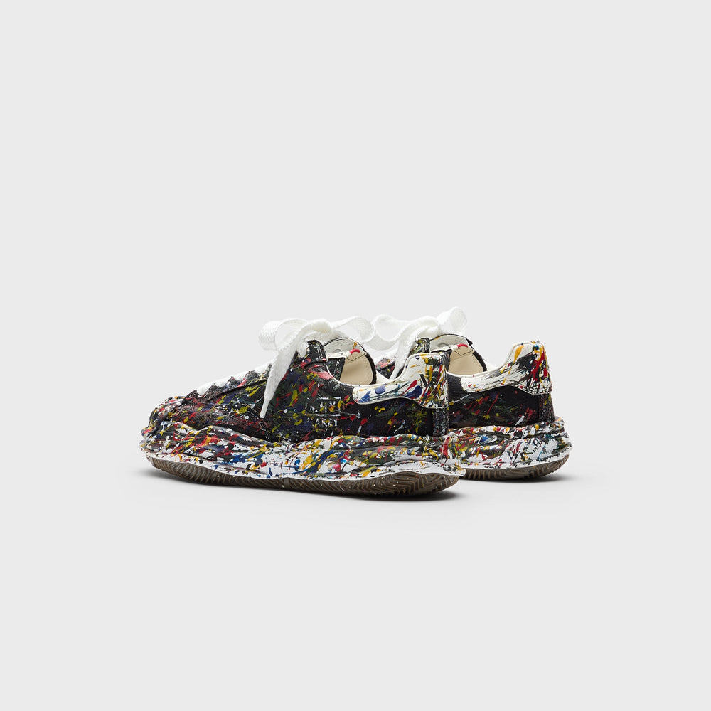 Mihara Yasuhiro Blakey Original Sole Sputtering Canvas Low Top Sneaker | Kith Black