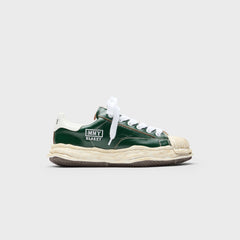 Mihara Yasuhiro Blakey Original Sole Wrinkled Leather Low Top Sneaker | Kith Green