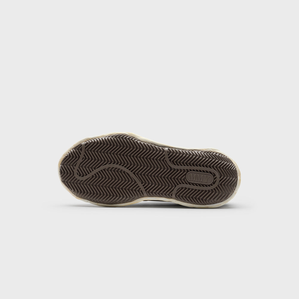 Mihara Yasuhiro Blakey Original Sole Wrinkled Leather Low Top Sneaker | Kith Green